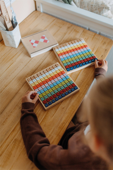 Set De Cadres De Dix En Bois - Jouet Éducatif Pour Compter, Additions Et Soustractions - Outil Pédagogique Pour École Maternelle Et Primaire