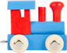 Locomotive Letter Train Red &amp; Blue