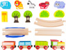 Wooden Toy Train &quot;My Zoo&quot;