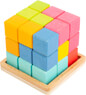 3D Geometric Shapes Puzzle Cube