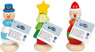 Christmas Stacking Figurines Display