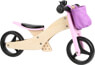 Bicicleta y triciclo, rosa