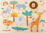 Holzpuzzle im Safari-Look