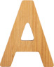 ABC Buchstaben Bambus A