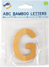 ABC Letras de Bambú G