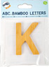 ABC Letras de Bambú K