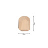 Pierres d'équilibre Montessori en bois