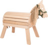 Cavallo di legno compatto