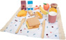 Picknick-Set für Kinder mit Spiellebensmitteln aus Holz