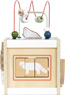 Baby-Spielwürfel aus Holz mit Polarfuchs