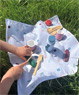 Picnic Backpack &quot;tasty&quot;