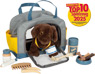 Dog with Carry Bag and Care Set