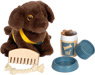 Dog with Carry Bag and Care Set