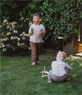 Jeu de lancer d&#039;anneaux « Garden Buddies »