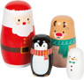 Christmas Matryoshka Dolls