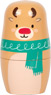 Christmas Matryoshka Dolls