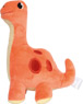 Peluche dinosaure rouge « Dino »