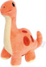 Peluche dinosaurio rojo &quot;Dino&quot;