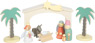 Wooden Manger Christmas Story Play Set