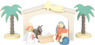 Wooden Manger Christmas Story Play Set