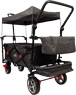 Carrito de mano con techo