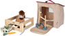Spielset Pferd mit Stall und Zubehör in der Tasche