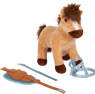 Spielset Pferd mit Stall und Zubehör in der Tasche