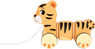 Tigre da trainare &quot;Safari&quot;