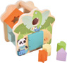 Shape-Fitting Cube House &quot;Jungle Friends&quot;