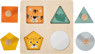 Puzzle de formas y motivos Montessori