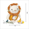 Baby toy suspended figure made of fabric "Little Lion"