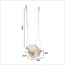 Altalena per bambini piccoli beige