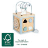 Blue motor skills cube