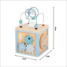 Blue motor skills cube