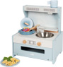 Children’s compact blue kitchen
