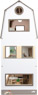 Doll’s house with a garden and dolls
