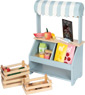 Compact blue shop
