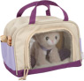 Cat with a bag and care set purple