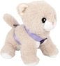 Cat with a bag and care set purple
