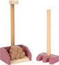 Donkey toy set with stable and accessories in the bag