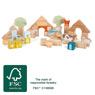 Holzbausteine „Farm Buddies“
