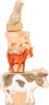 Wooden building blocks “Farm buddies”