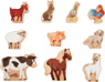Stacking animals “Farm buddies”