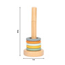 Montessori Stapelturm vertikal &amp; horizontal