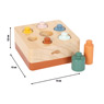 Montessori Steckspiel mit Zylindern