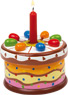 Musical Box Birthday Cake