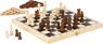 Spieleklassiker 3 in 1 im Holzkoffer
