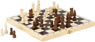 Jeux classiques 3 en 1 dans un coffret en bois