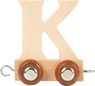 Wooden Letter Train K