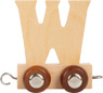 Wooden Letter Train W